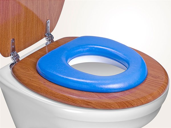 WC-Kindersitz Soft Blau