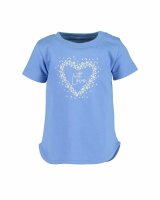 T-Shirt Blau "With Love" Gr. 68