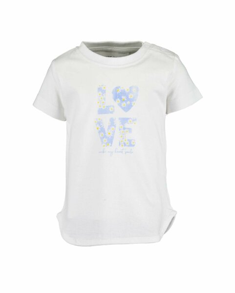 T-Shirt White "Love" Gr. 74
