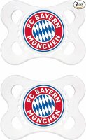 Schnuller Original Silikon 6-16 Bayern München